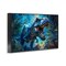 Stupell Industries Blue Toned Dinosaur Roar Framed Giclee, design by Creative Studio